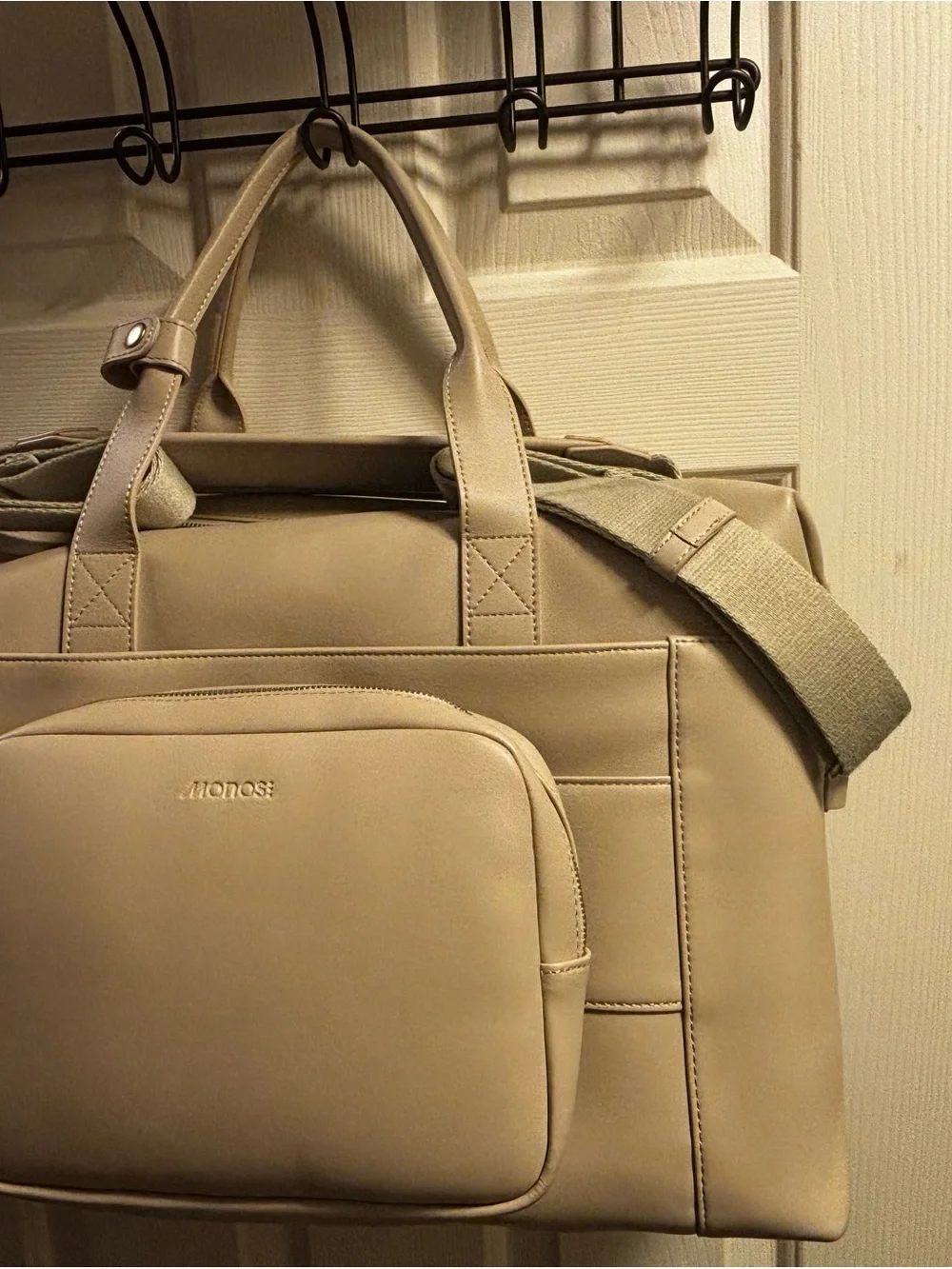 Monos ivory metro duffle